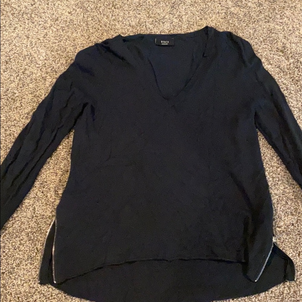 Vici dark green sweater